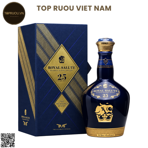Whisky Chivas Royal Salute 25 The Treasured Blend - 700ml - 40% - Scotland