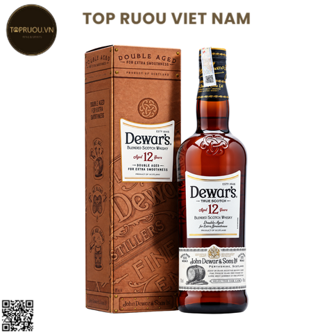 Whisky Dewar's 12 Years Blended Scotch - 700ml - 40% - Scotland