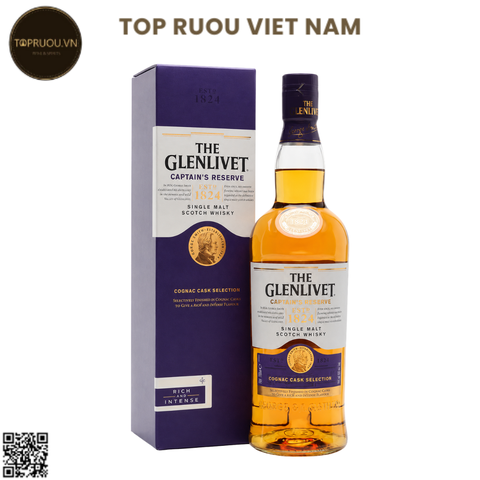 Whisky The Glenlivet Captain’s Reserve - 700ml - 40% - Scotland