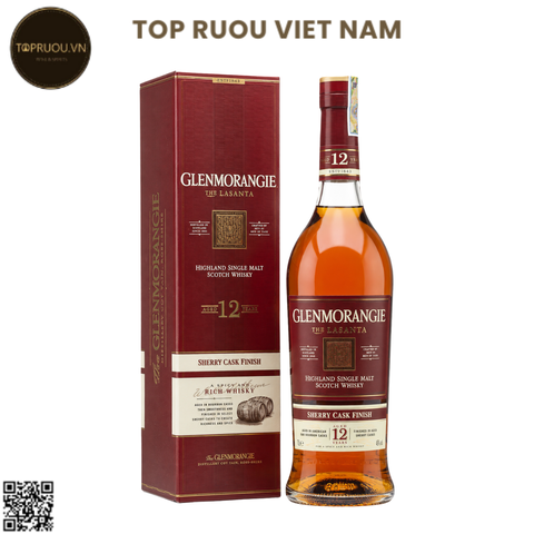 Whisky Glenmorangie Lasanta 12 - 700ml - 43% - Scotland