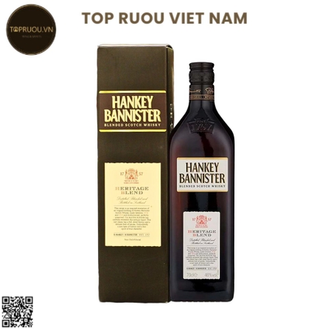 Whisky Hankey Bannister Heritage Blended Scotch - 700ml - 46% - Scotland