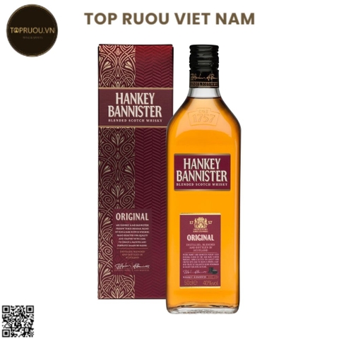 Whisky Hankey Bannister Original Blended Scotch - 700ml - 40% - Scotland