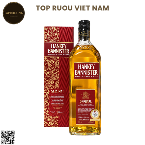 Whisky Hankey Bannister Original Blended Scotch - 700ml - 40% - Scotland