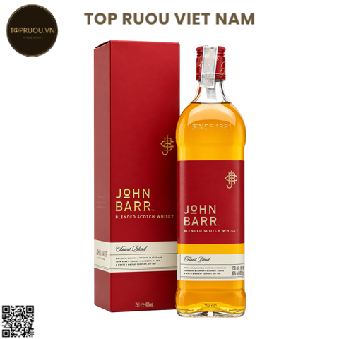 Whisky John Barr Finest Blend - 1000ml - 40%- Scotland