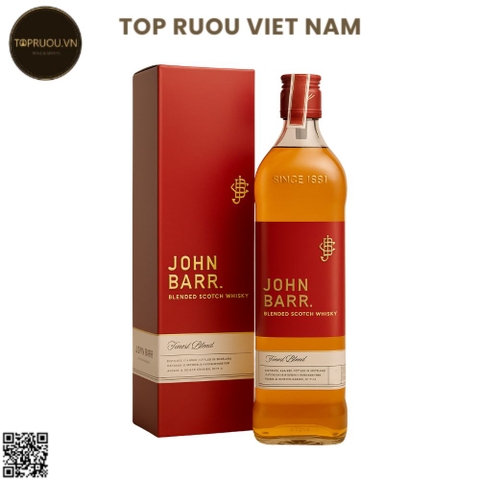 Whisky John Barr Finest Blend - 1000ml - 40%- Scotland