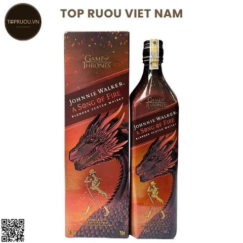 Whisky Johnnie Walker A Song Of Fire - 750ml - 40% - Scotland