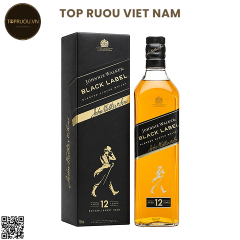 Whisky Johnnie Walker Black Label - 700ml - 40% - Scotland