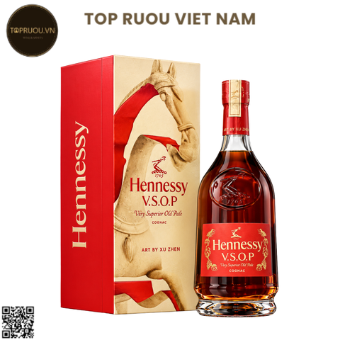 Hộp Qùa Tết Cognac Hennessy VSOP Deluxe F26 - 40% - 700ml - Pháp