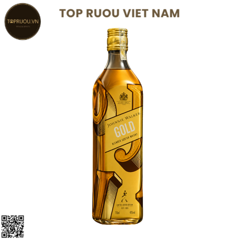 Whisky Johnnie Walker Gold Label Icon - 750ml - 40% - Scotland
