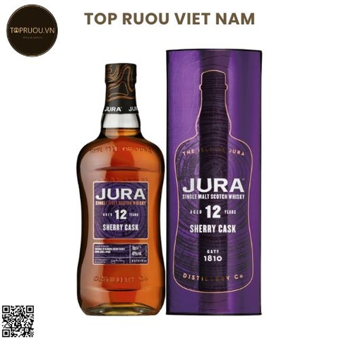 Whisky Jura 12 Sherry Cask Finish Single Malt - 700ml - 40% - Scotland