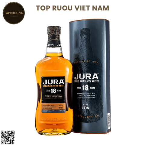 Whisky Jura 18 Single Malt - 700ml - 44% - Scotland