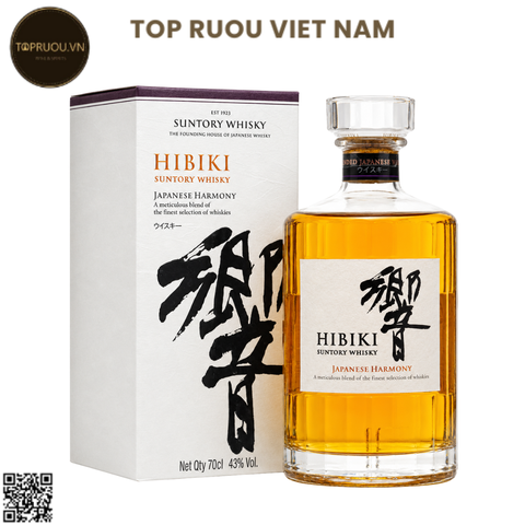 Whisky Hibiki Harmony - 700ml - 43% - Nhật Bản