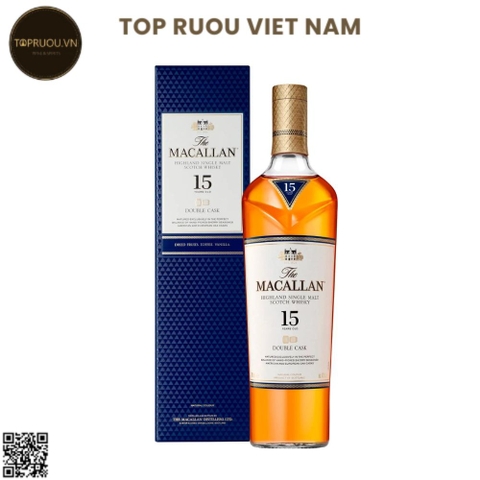 Whisky Macallan 15 Double Cask Single Malt - 700ml - 43% - Scotland