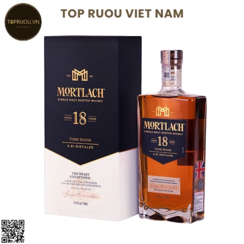 Whisky Mortlach 18 Years - 700ml - 43.4% - Scotland