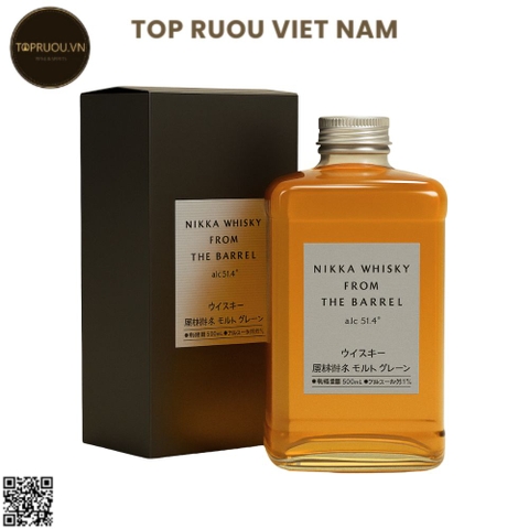 Whisky Nikka From The Barrel - 500ml - 51% - Nhật Bản