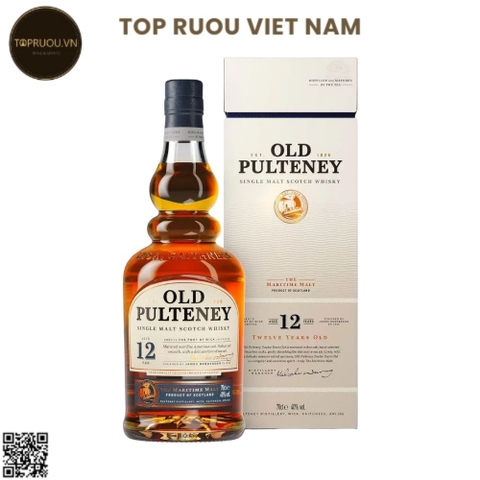 Whisky Old Pulteney 12 Year Old Single Malt - 700ml - 40% - Scotland