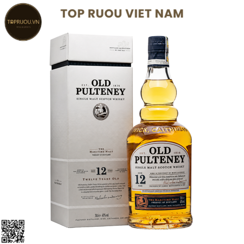 Whisky Old Pulteney 12 Year Old Single Malt - 700ml - 40% - Scotland
