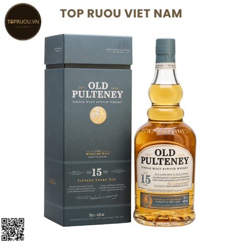 Whisky Old Pulteney 15 Year Old Single Malt - 700ml - 46% - Scotland