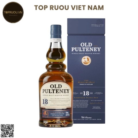 Whisky Old Pulteney 18 Year Old Single Malt - 700ml - 46% - Scotland