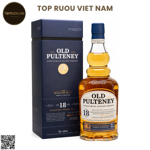 Whisky Old Pulteney 18 Year Old Single Malt - 700ml - 46% - Scotland