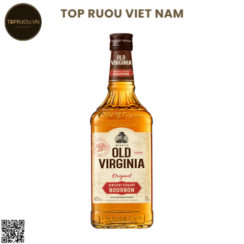 Whisky Old Virginia Bourbon Original - 700ml - 40% - Mỹ