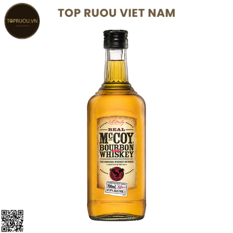 Whisky ReaL McCoy Bourbon - 700ml - 37% - Úc