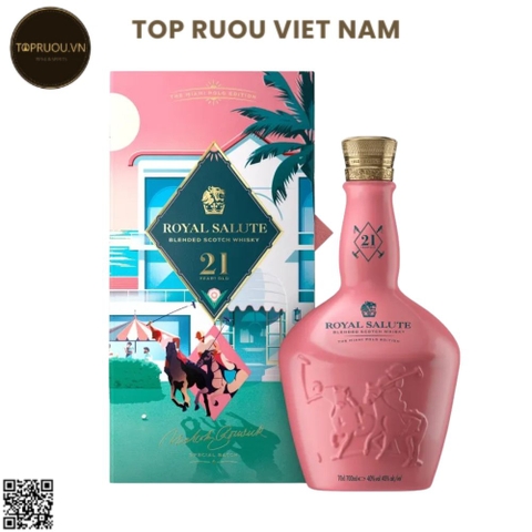 Whisky Chivas Royal Salute 21 Year Old Miami Polo Edition 700ml - 40% - Scotland