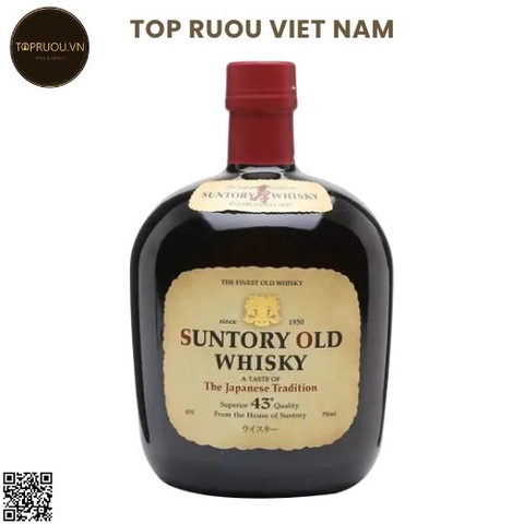 Whisky Suntory Old ( Không Hộp)  - 700ml - 43% - Nhật Bản