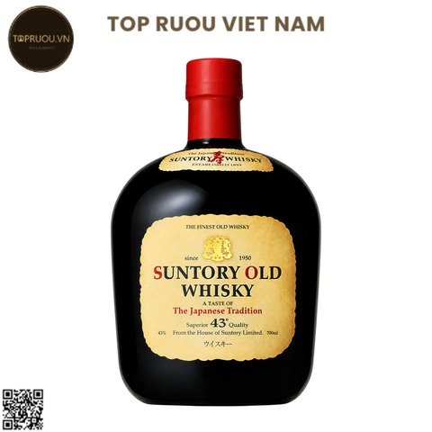 Whisky Suntory Old ( Không Hộp)  - 700ml - 43% - Nhật Bản