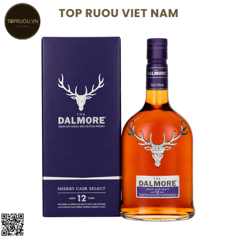 Whisky The Dalmore 12 Sherry Single Malt - 700ml - 43% - Scotland