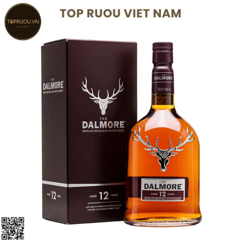 Whisky The Dalmore 12 Single Malt - 700ml - 40% - Scotland