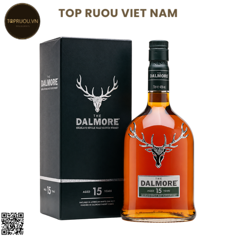 Whisky The Dalmore 15 Single Malt - 700ml - 40% - Scotland