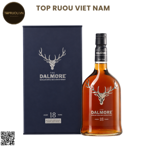 Whisky The Dalmore 18 Single Malt - 700ml - 43% - Scotland