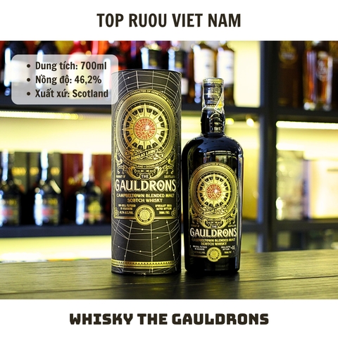 Whisky The Gauldrons 700ml - 46,2% - Scotland
