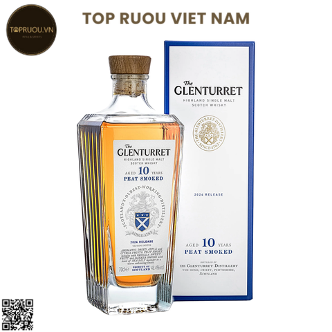 Whisky The Glenturret Peat Smoked Aged 10 Years Single Malt - 700ml - 50% - Scotland