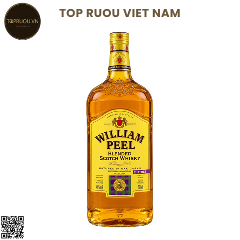 Whisky William Peel Blended Scotch - 2000ml - 40% - Scotland