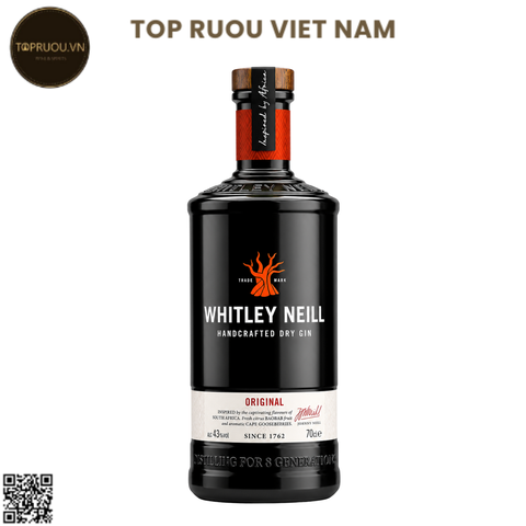 Gin Whitley Neill Original - 700ml - 43% - England