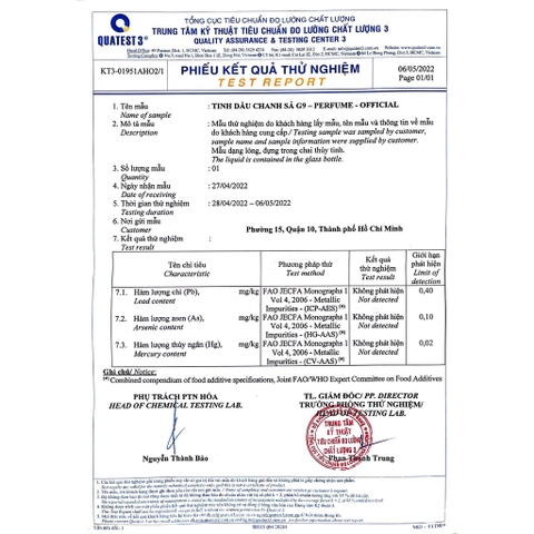 Tinh Dầu Thơm Tặng Mùi Ngẫu Nhiên 2ML