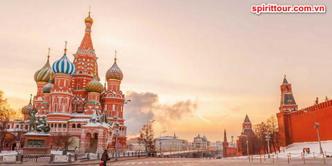 Điện Kremlin – niềm tự hào của nước Nga