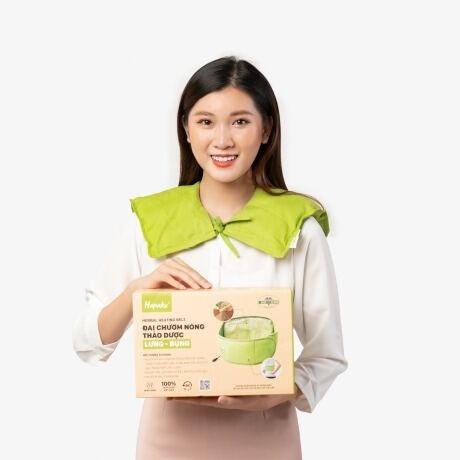 Đai chườm thảo dược Vai Gáy Cổ bằng điện