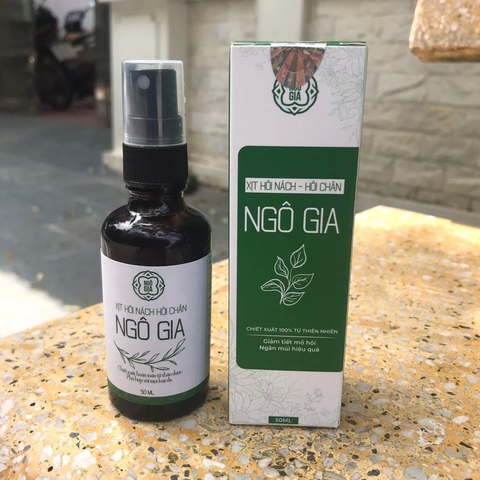 Xịt Hôi Nách, Hôi Chân Ngô Gia - giảm thâm, chống hôi