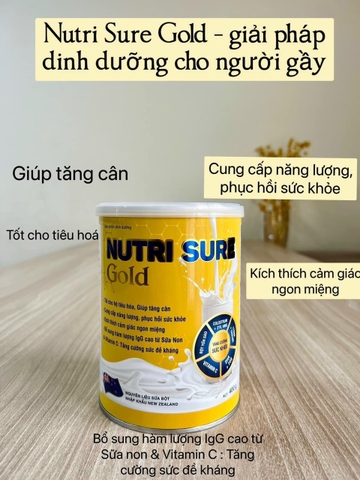 Sữa béo tăng cân Nutri Sure Gold