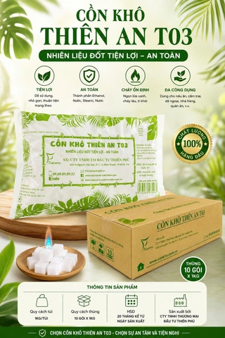 DÒNG TIÊU CHUẨN HOTPOT FUEL- T03- THÙNG 10KG