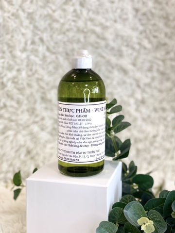 CỒN ETHANOL 96 – CỒN THƠM – CỒN THỰC PHẨM- ETHANOL Wine Food – CHAI 500ML
