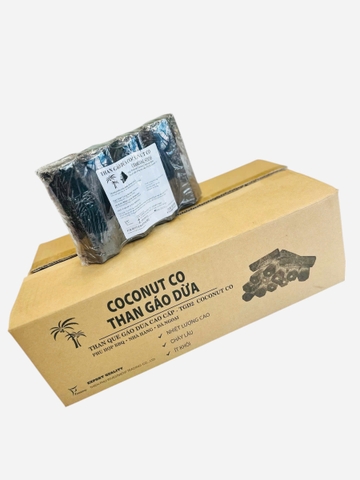 DÒNG THAN QUE (PREMIUM) COCONUT CO CHARCOAL STICKS – THÙNG 8-10Kg