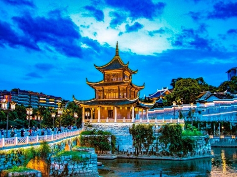 QUÝ DƯƠNG - THẬP LÝ ĐÀO HOA BÌNH BÁ - THANH NAM CỔ TRẤN - GIA TÚ LẦU - CHÙA TÂY PHỔ ĐÀ -NAM NINH 4N3D