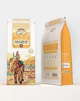 Cà phê Robusta nguyên chất - ĐẬM KHÍ PHÁCH VIỆT 500g