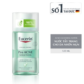 Nước Tẩy Trang Eucerin Dành Cho Da Nhờn Mụn 125ml