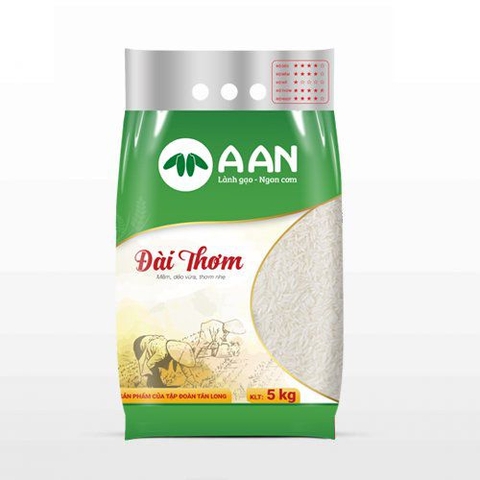 Gạo Đài Thơm AAN Dẻo Vừa 5kg