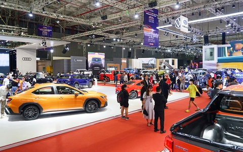 Triển lãm ô tô Việt Nam năm 2022 xác lập nhiều kỷ lục trong ngành